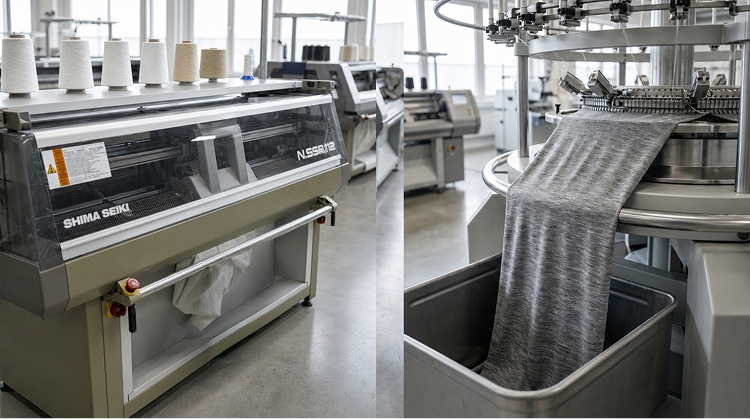 Flat-knit vs circular-knit: which is right for your sweater program?